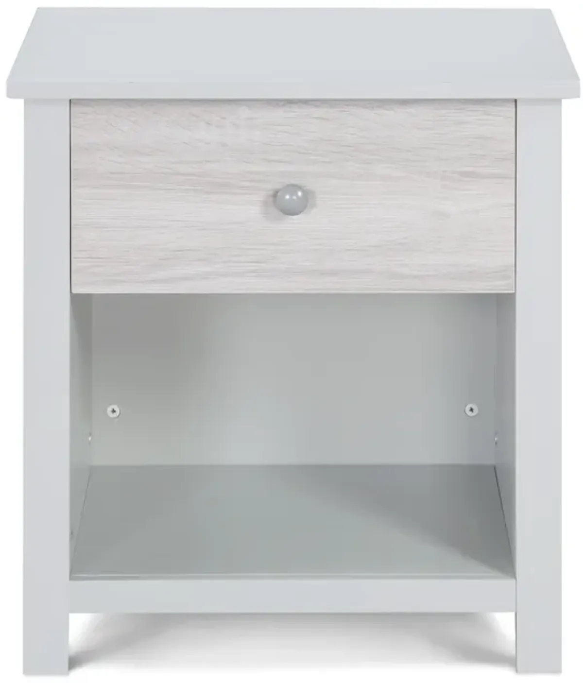 Olive & Opie Connelly Nightstand Gray