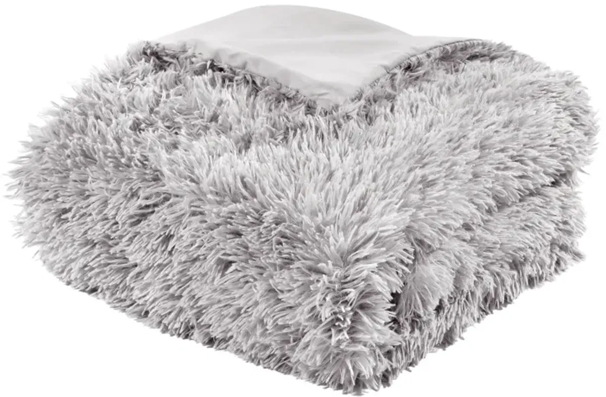 Emma Faux Fur Throw