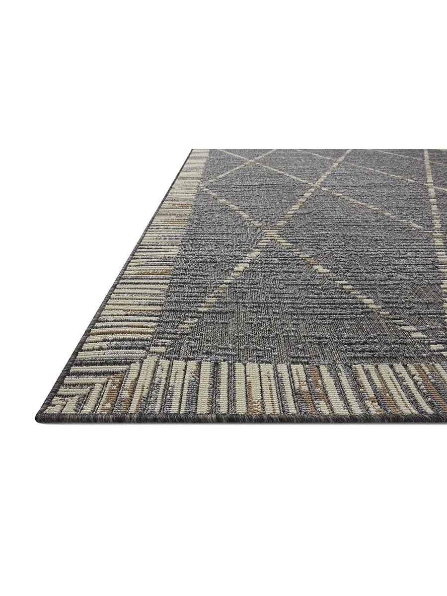 Rainier RAI09 Slate/Multi 7'10" x 10'10" Rug