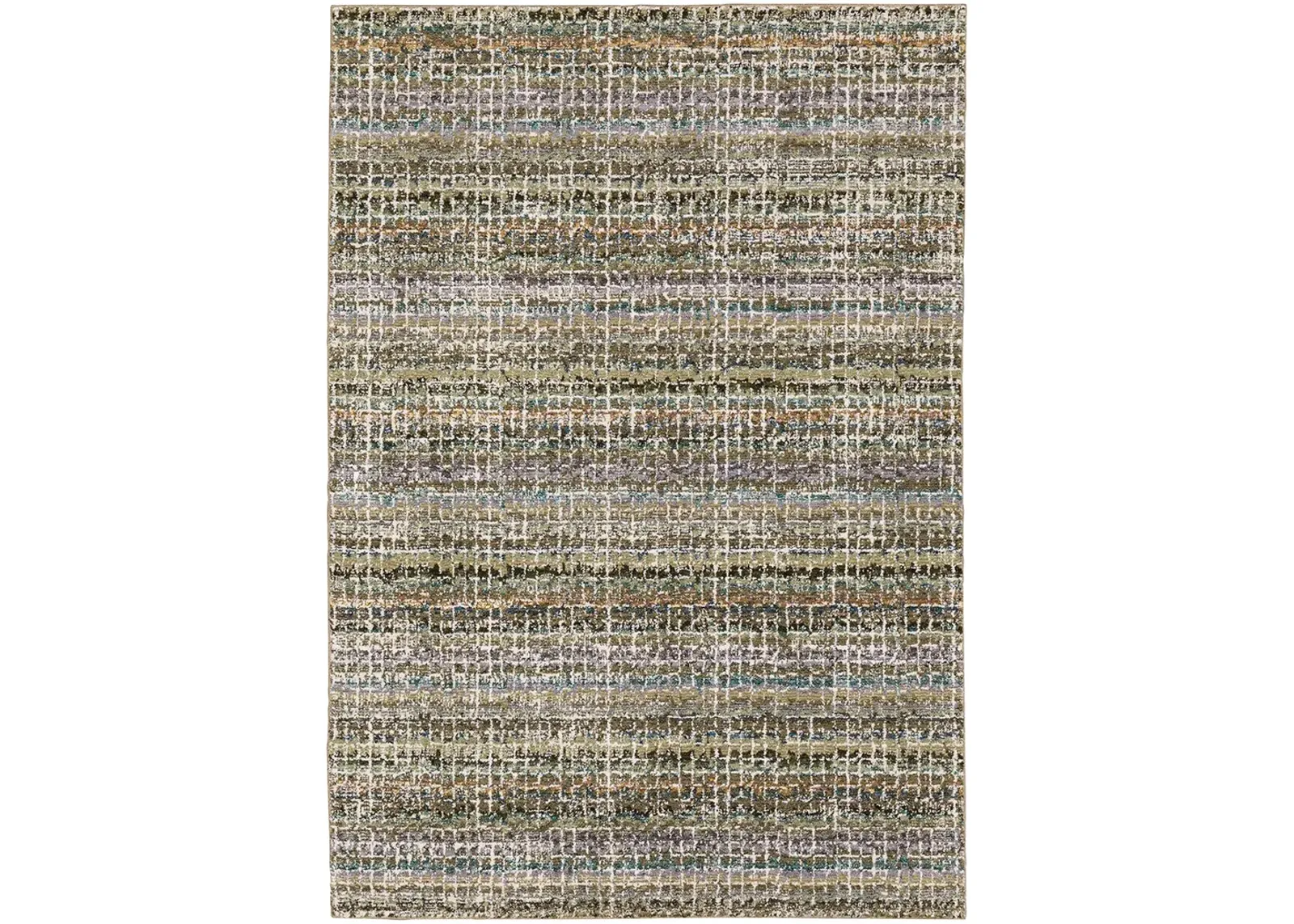 Atlas 1'10" x 3'2" Green Rug