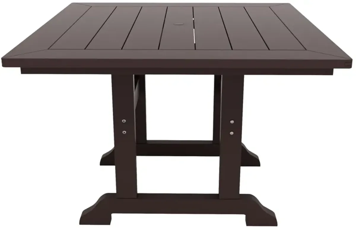 WestinTrends 43" Square Outdoor Patio Dining Table