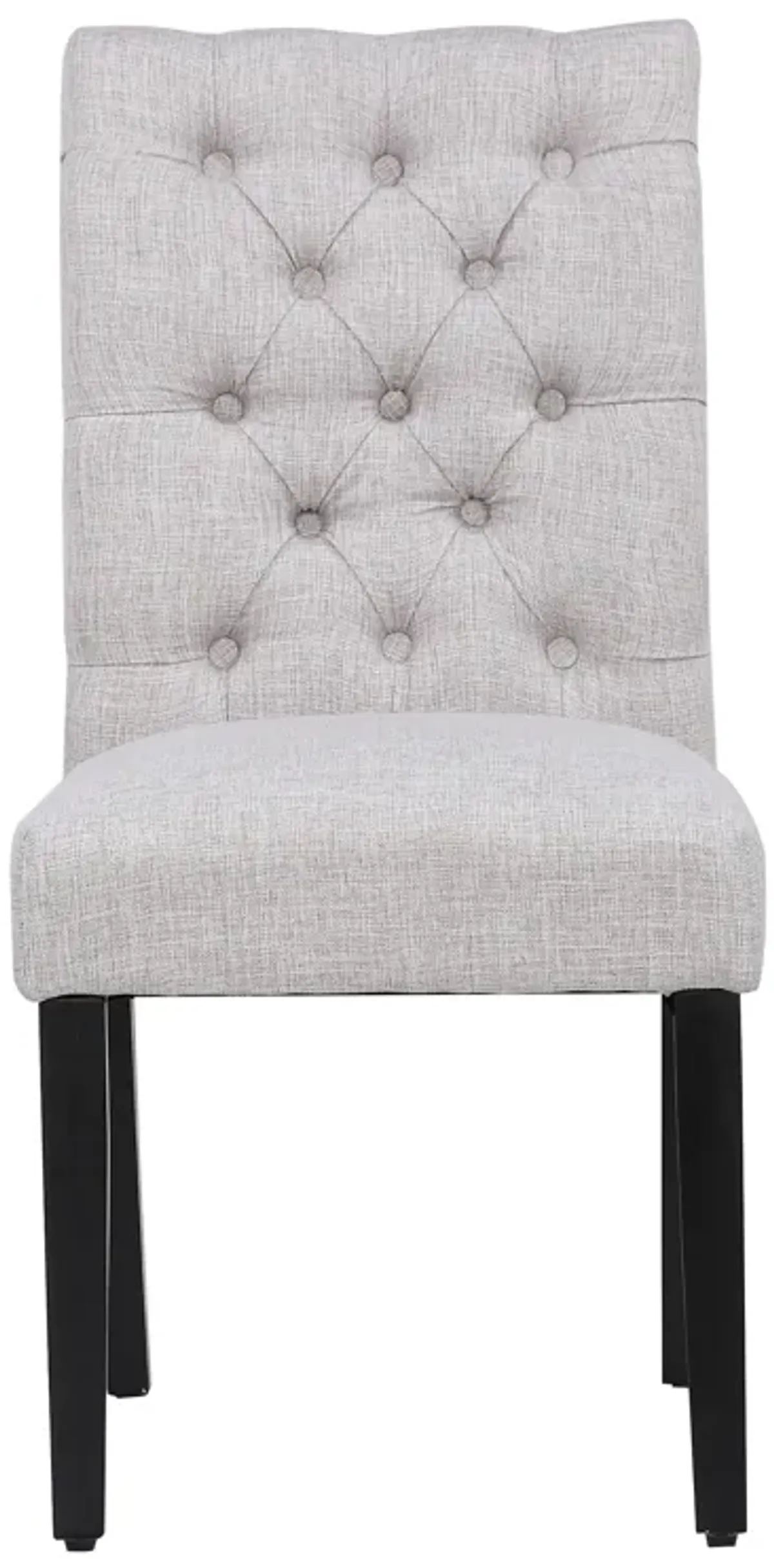 WestinTrends Upholstered Button Tufted Dining Chair (Set of 2)