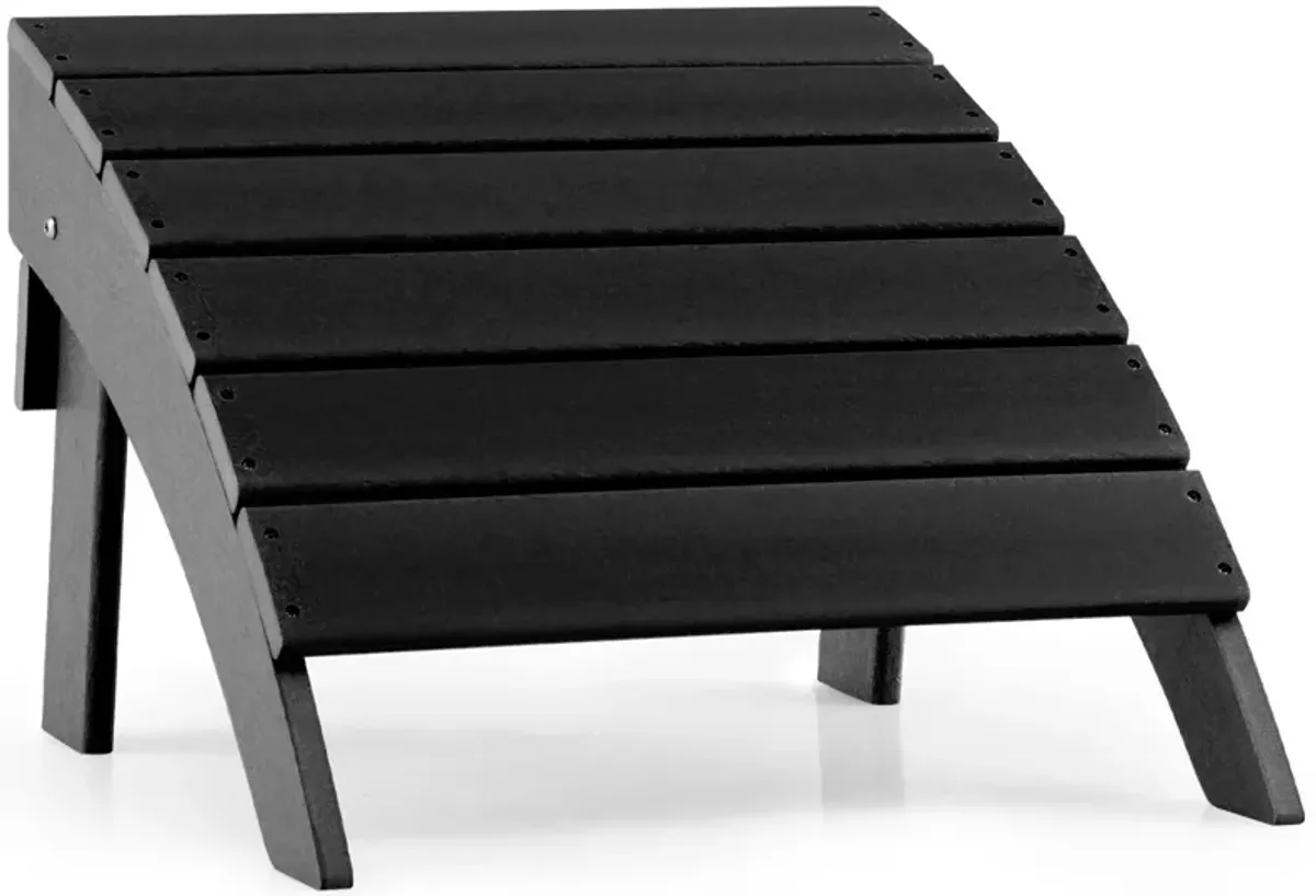 Adirondack Folding Ottoman with All Weather HDPE