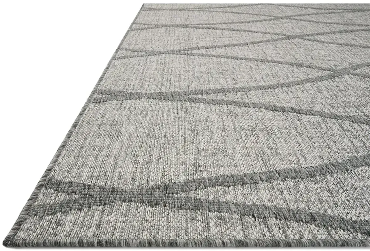 Rainier RAI07 Dove/Grey 5'3" x 7'7" Rug