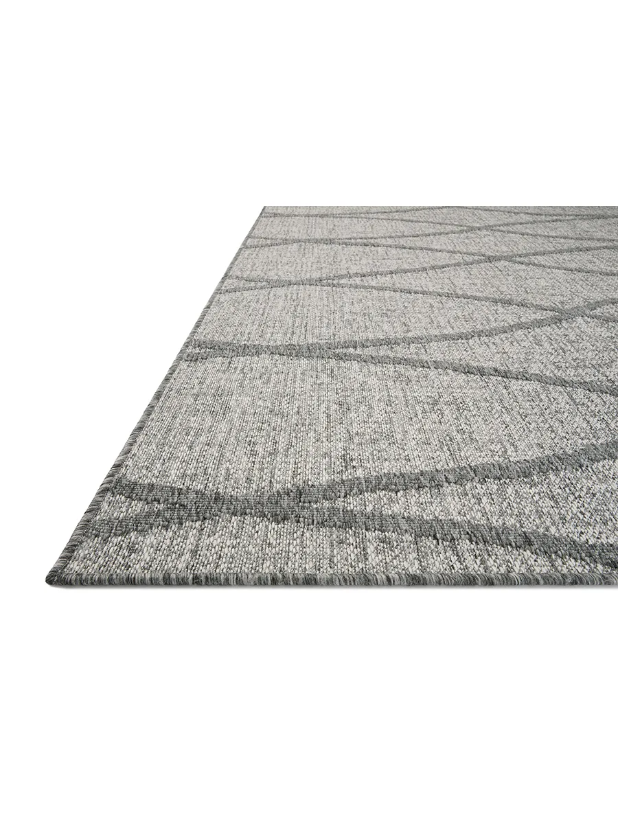 Rainier RAI07 Dove/Grey 5'3" x 7'7" Rug