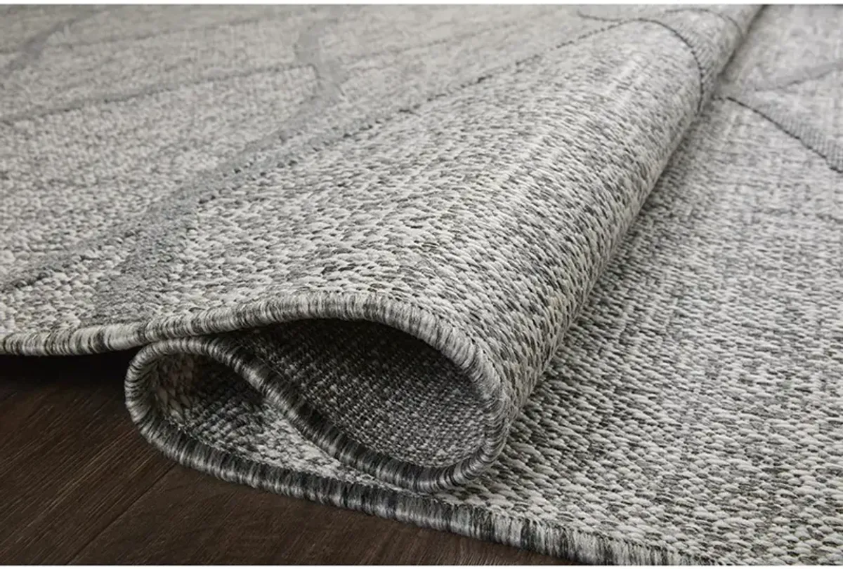 Rainier RAI07 Dove/Grey 5'3" x 7'7" Rug