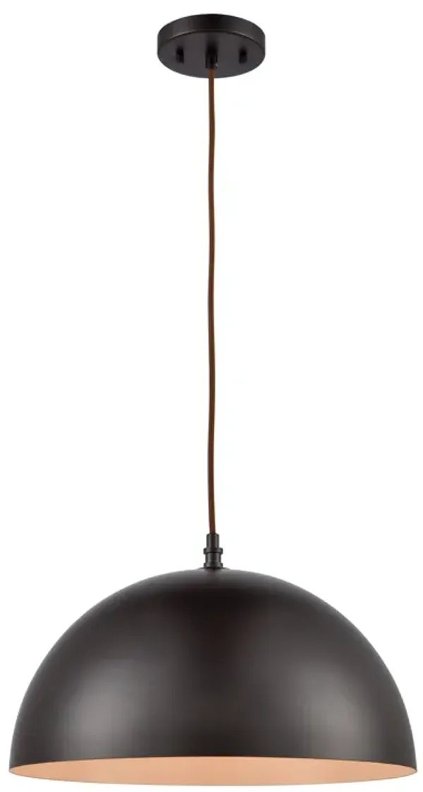 Chelsea 16'' Wide 1-Light Bronze Pendant