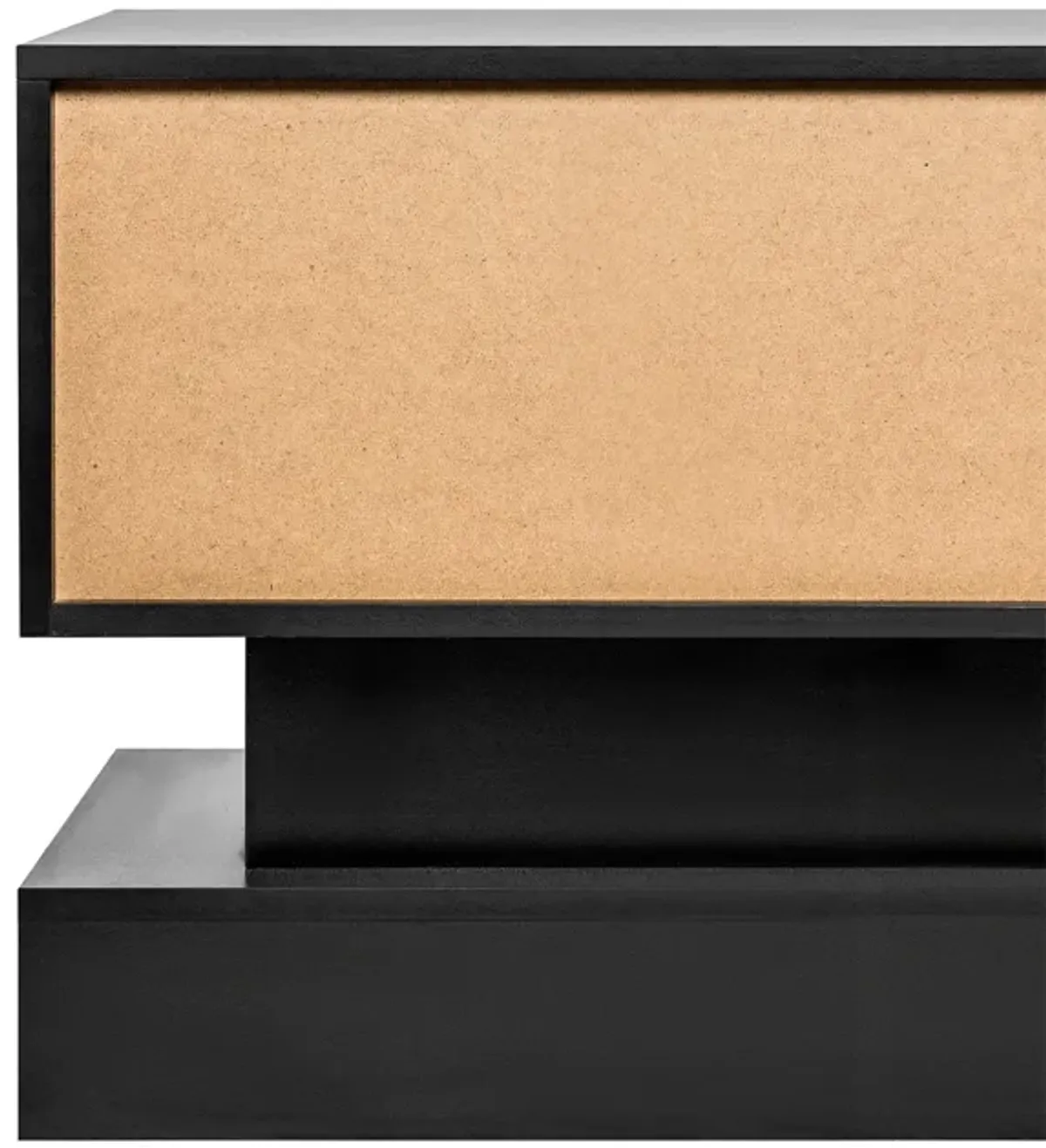 51.18inch Modern TV Stand with LED Lights, High Glossy Front TV Cabinet