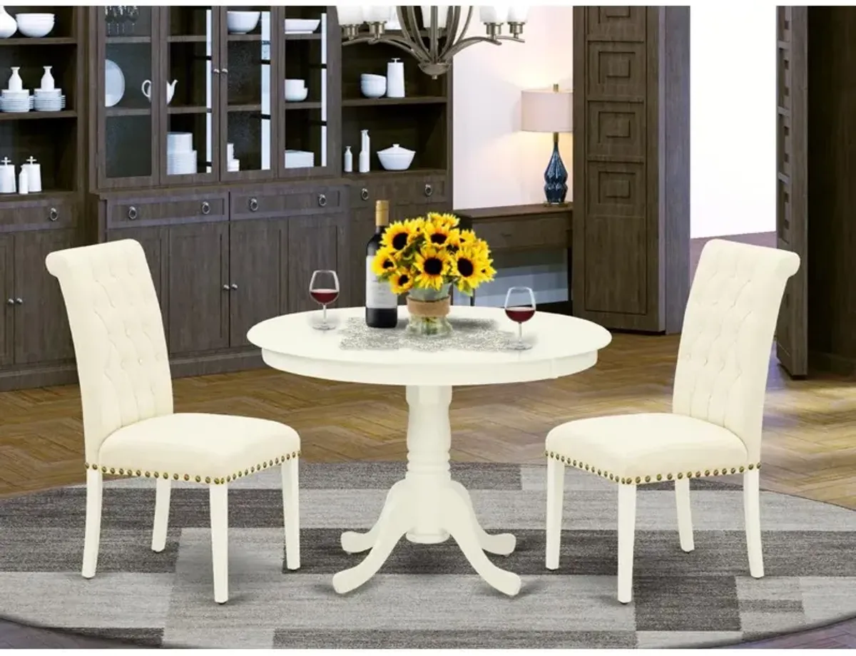 Dining Room Set Linen White