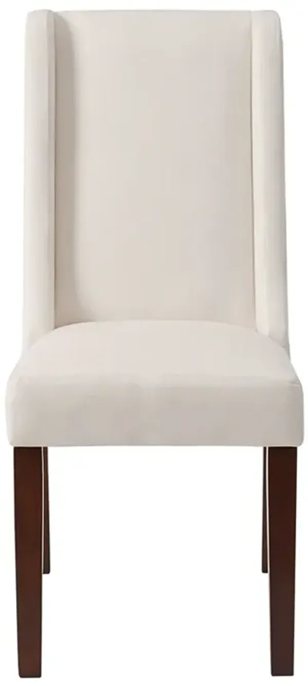 Gracie Mills Vilma Set of 2 Classic Solid Wing Dining Chair