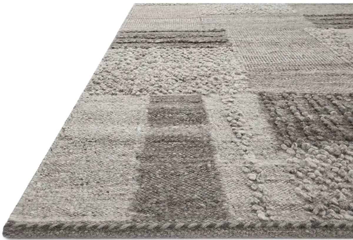 Manfred MAN01 Charcoal/Dove 7'9" x 9'9" Rug