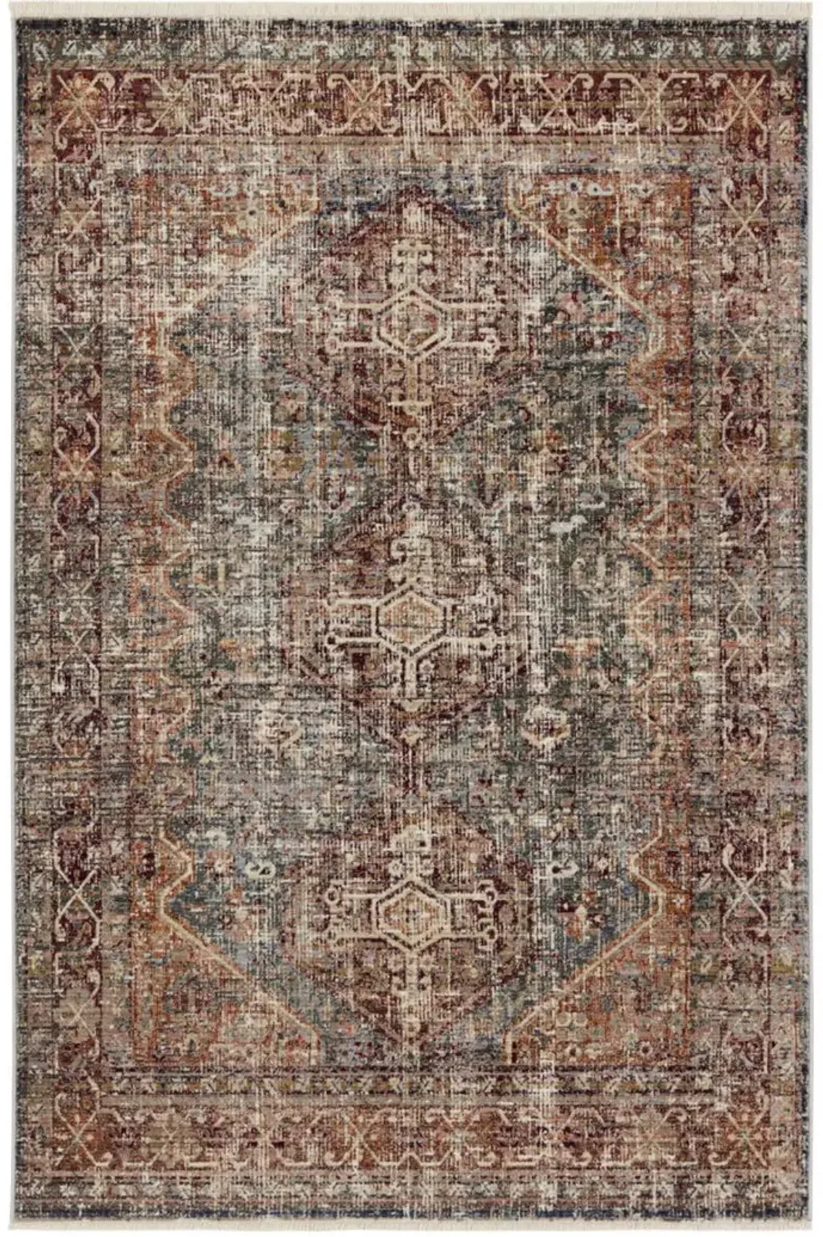 Zefira Zakaria Red 10' x 14' Rug