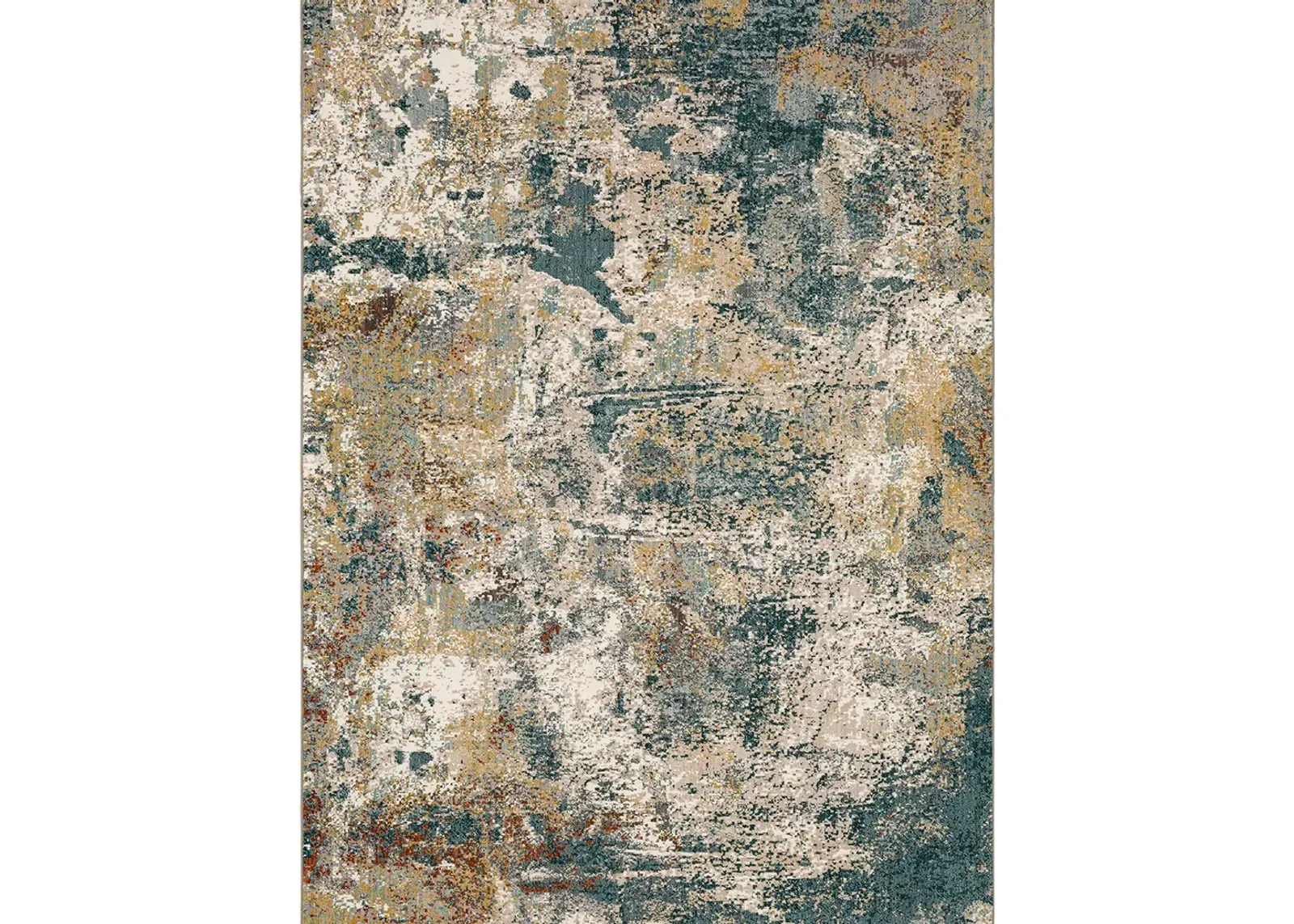 Soiree Zydeco Mallard Green 2' 4" X 7' 10" Rug