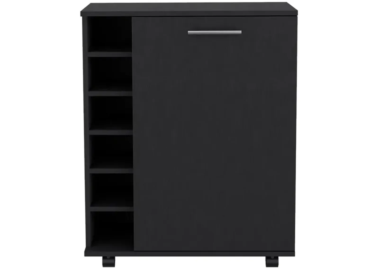 Bar Cart Cisco, Living Room, Black