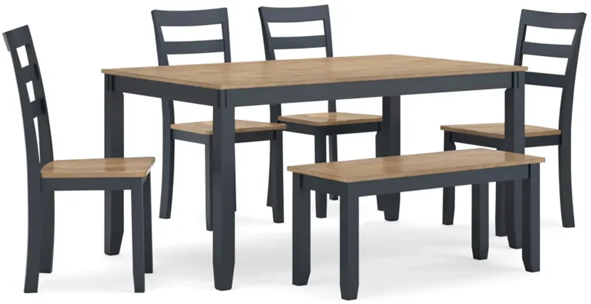 Gesthaven 6-Piece Dining Set