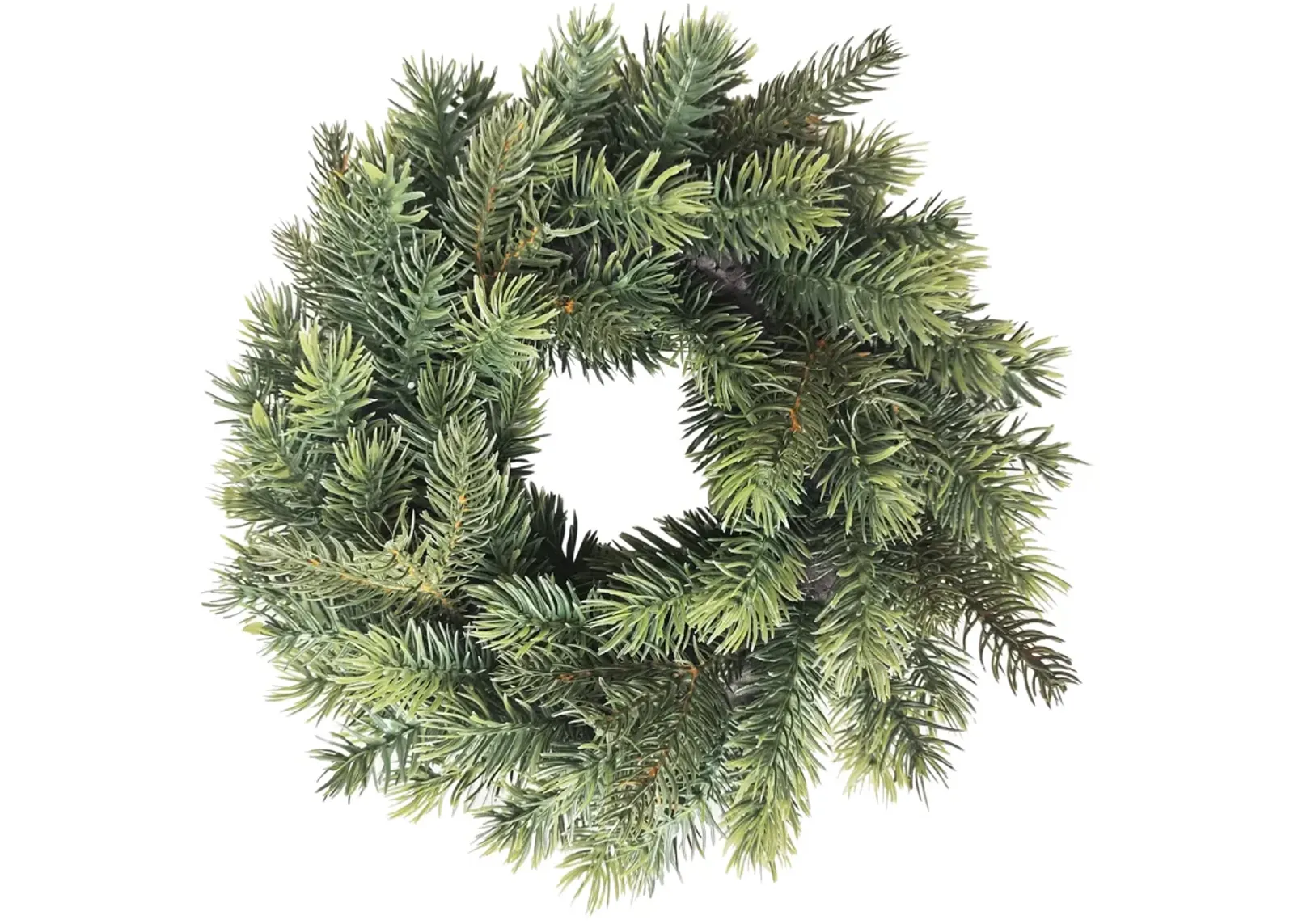 Green Pine Artificial Christmas Wreath  11.75-Inch  Unlit