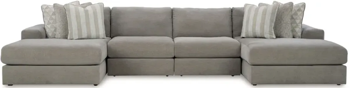 Avaliyah 4-Piece Double Chaise Sectional