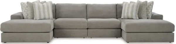 Avaliyah 4-Piece Double Chaise Sectional