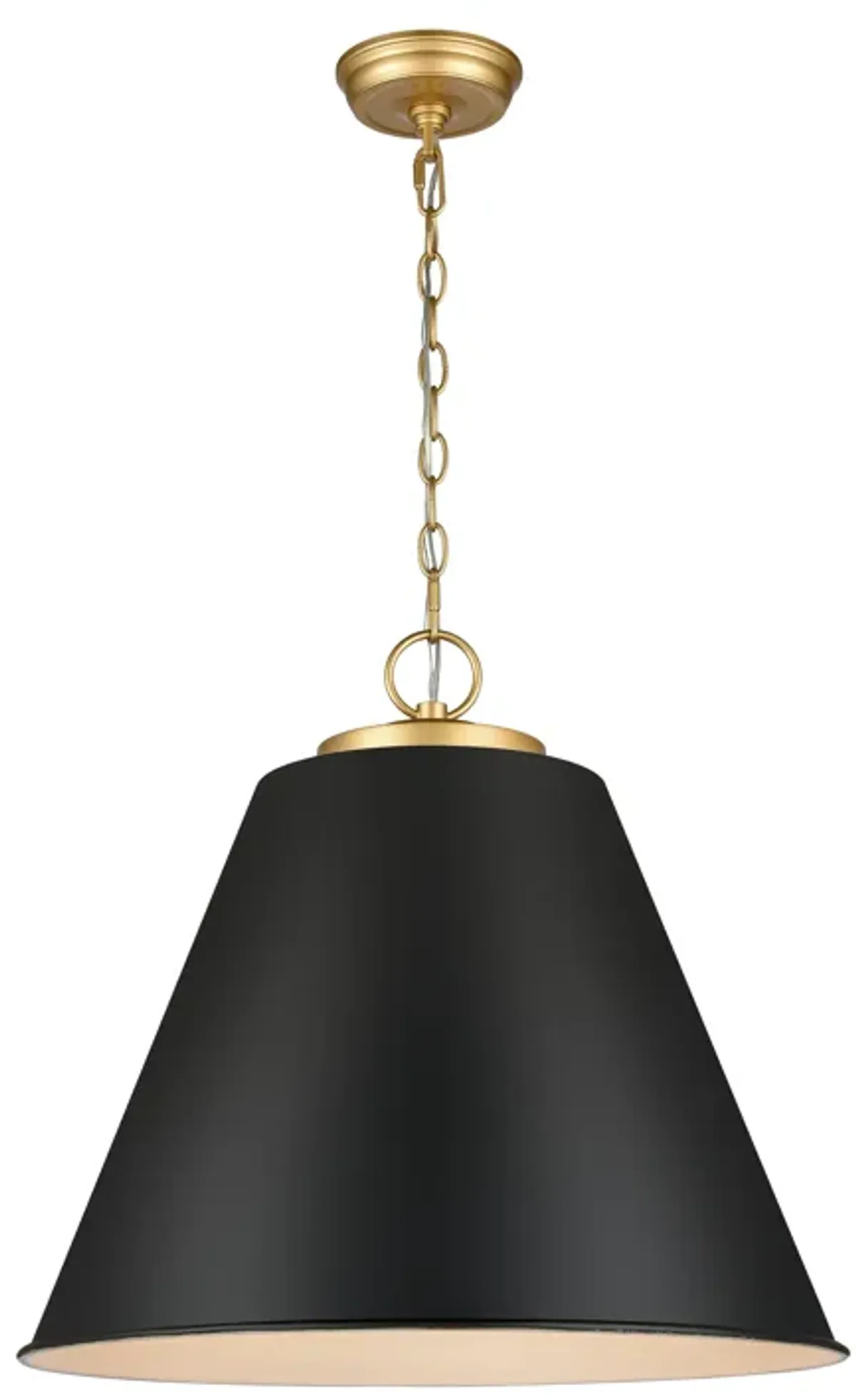 Vellus 20.5" wide Black Pendant