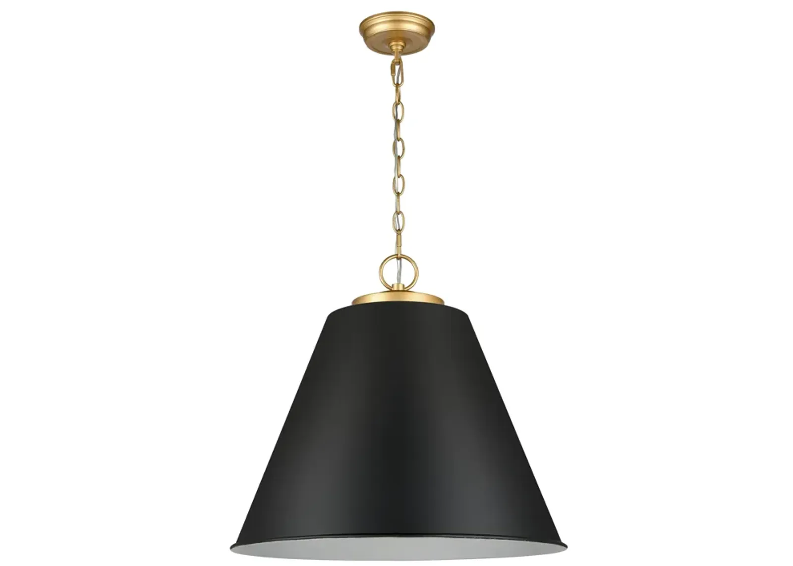 Vellus 20.5" wide Black Pendant