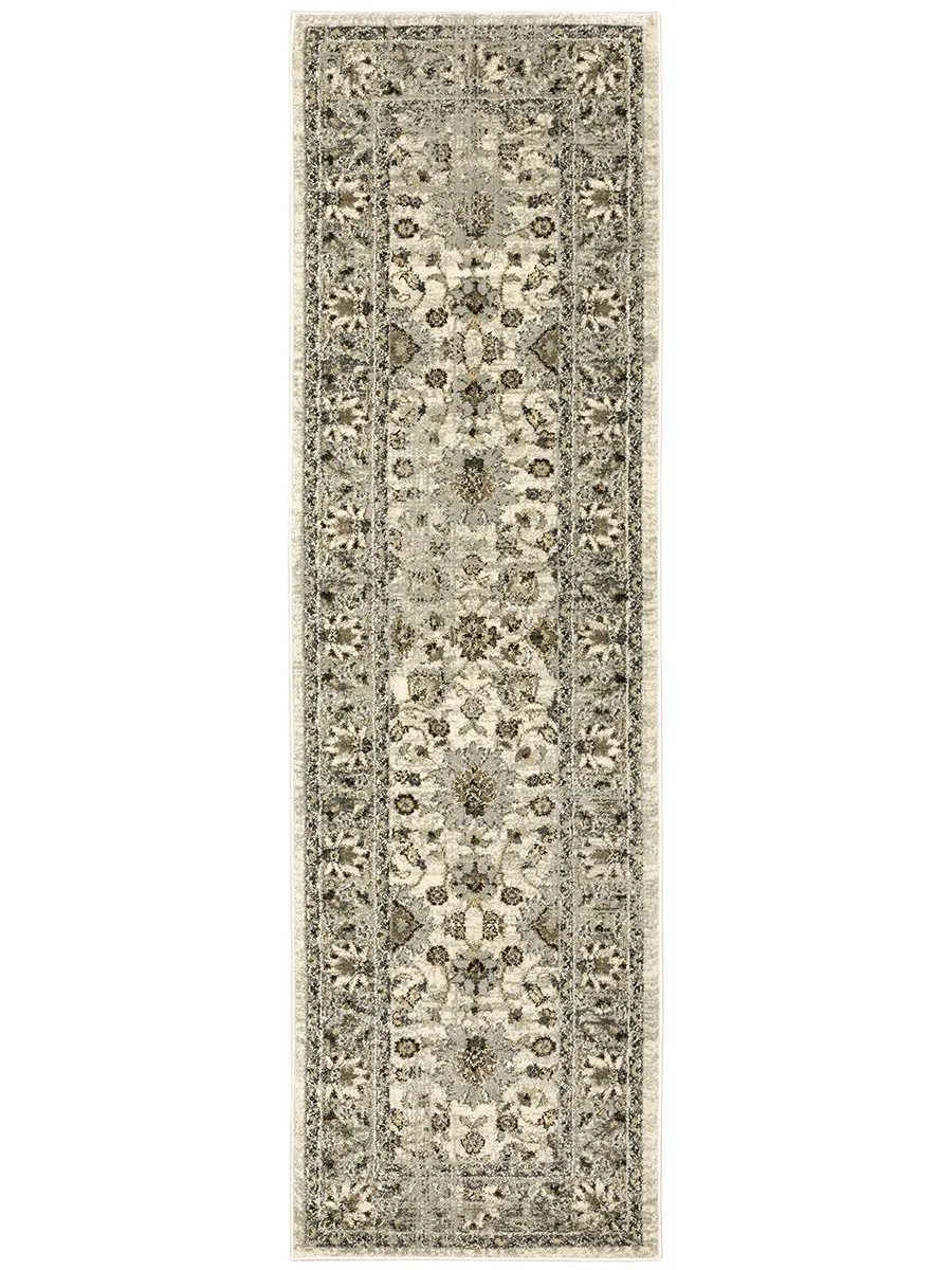 Florence 2'3" x 7'6" Beige Rug