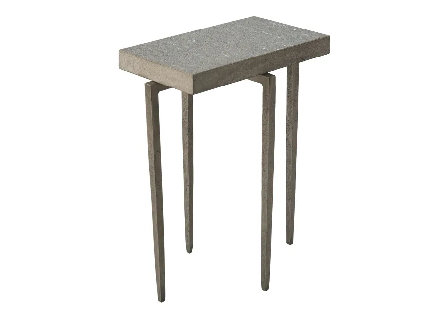 Laforge Accent Table- Silver