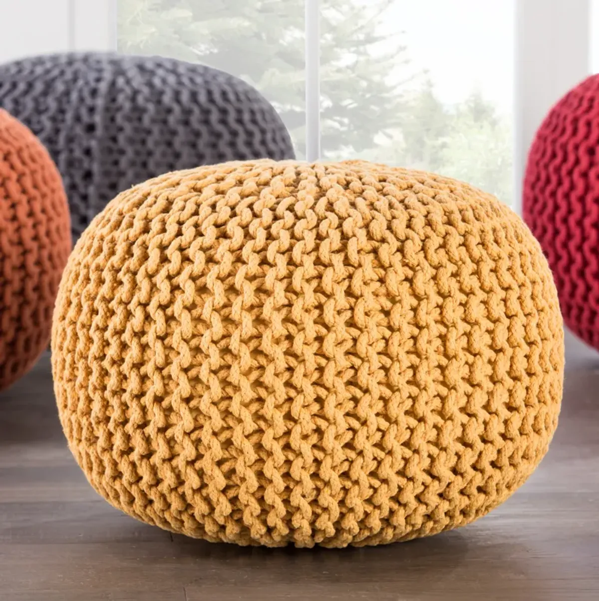 SPECTRUM POUF Cornsilk