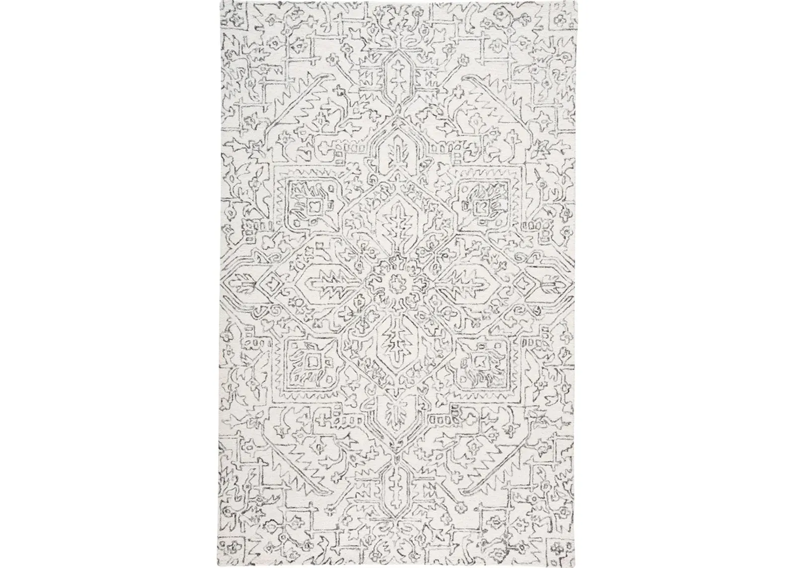 Belfort 8778F White/Gray 8' x 10' Rug