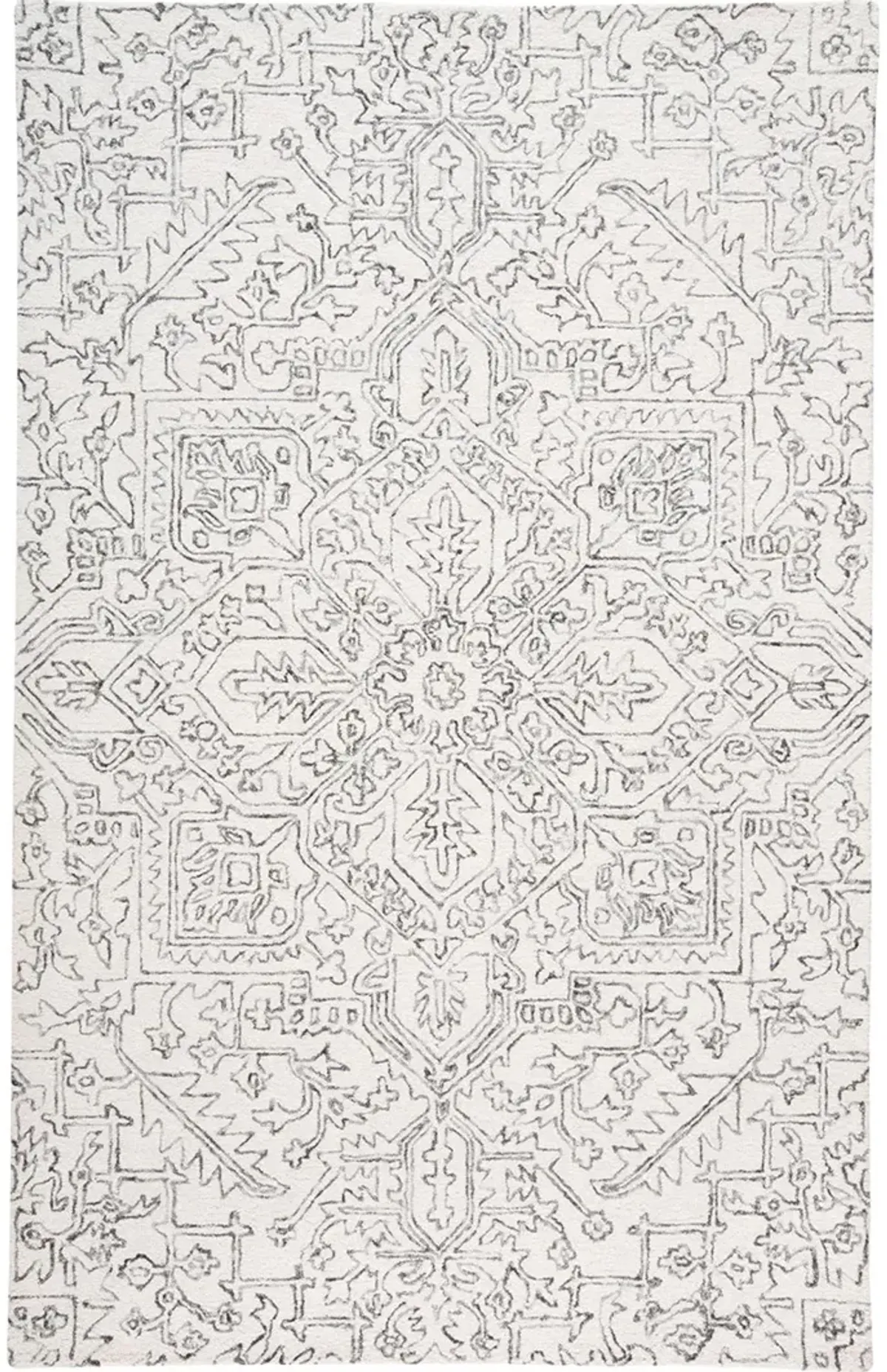 Belfort 8778F White/Gray 8' x 10' Rug