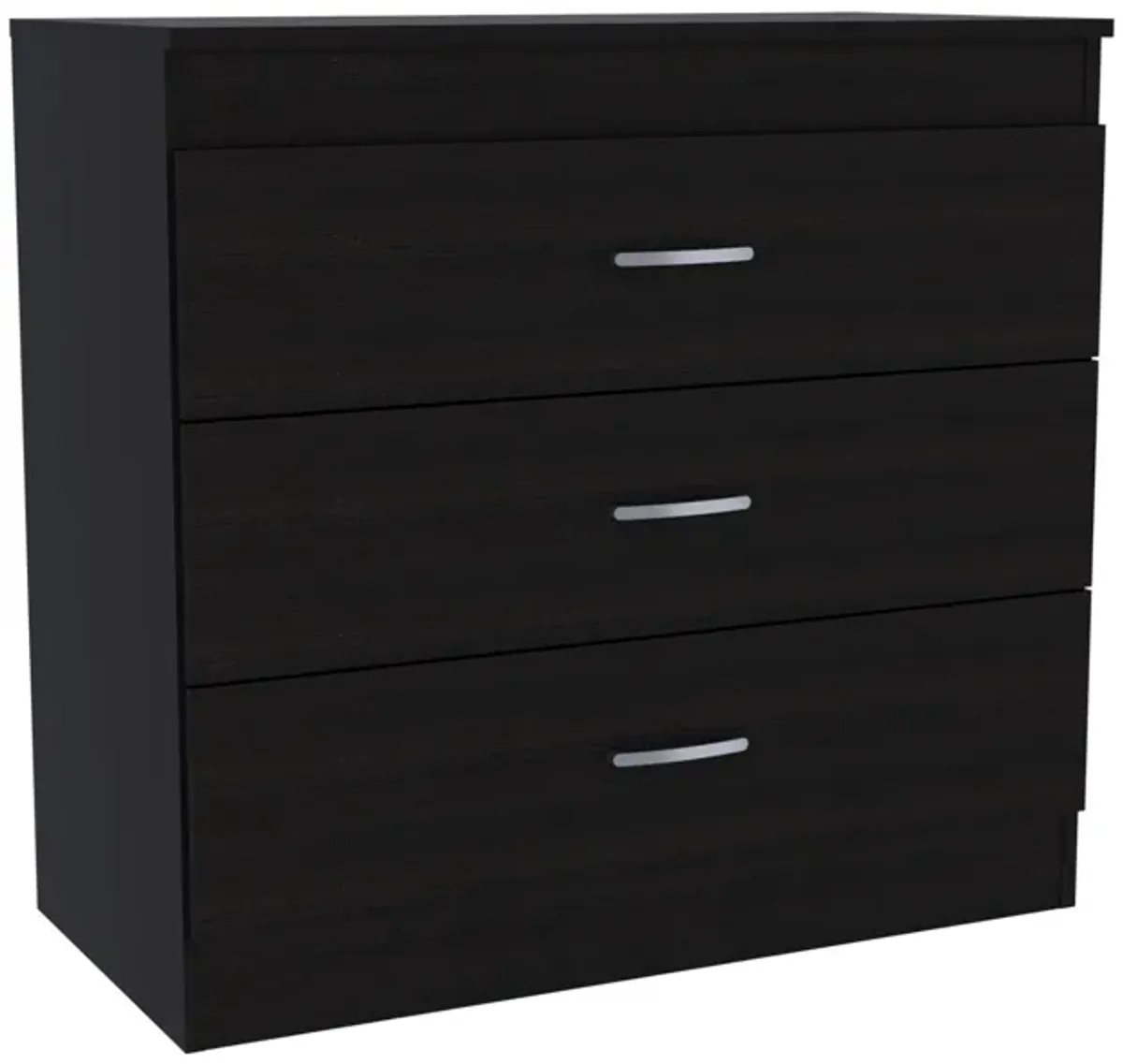 Three Drawer Dresser Lial, Bedroom, Black