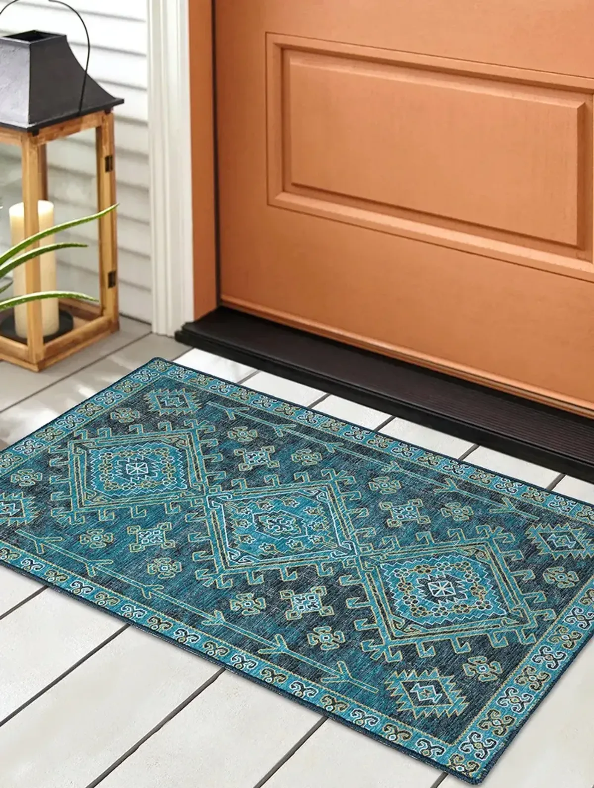 Brisbane BR2 Navy 20" x 30" Rug