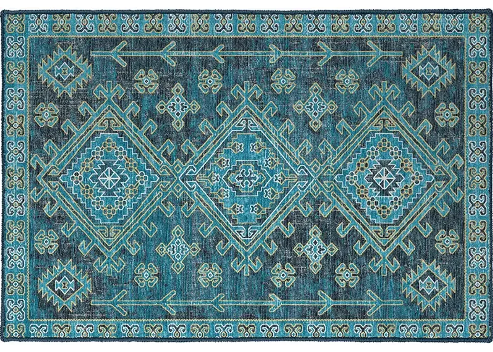 Brisbane BR2 Navy 20" x 30" Rug