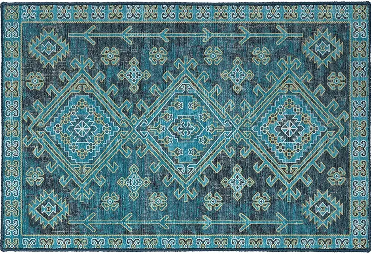 Brisbane BR2 Navy 20" x 30" Rug