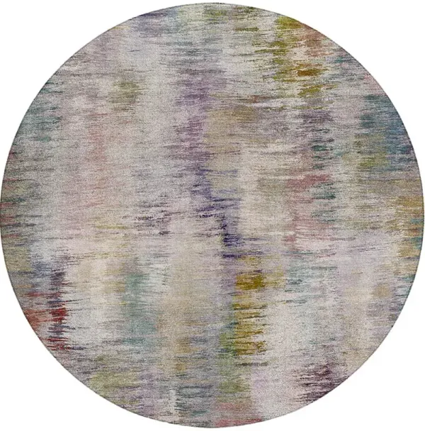 Kochi KC1 Plum 8' Round Rug