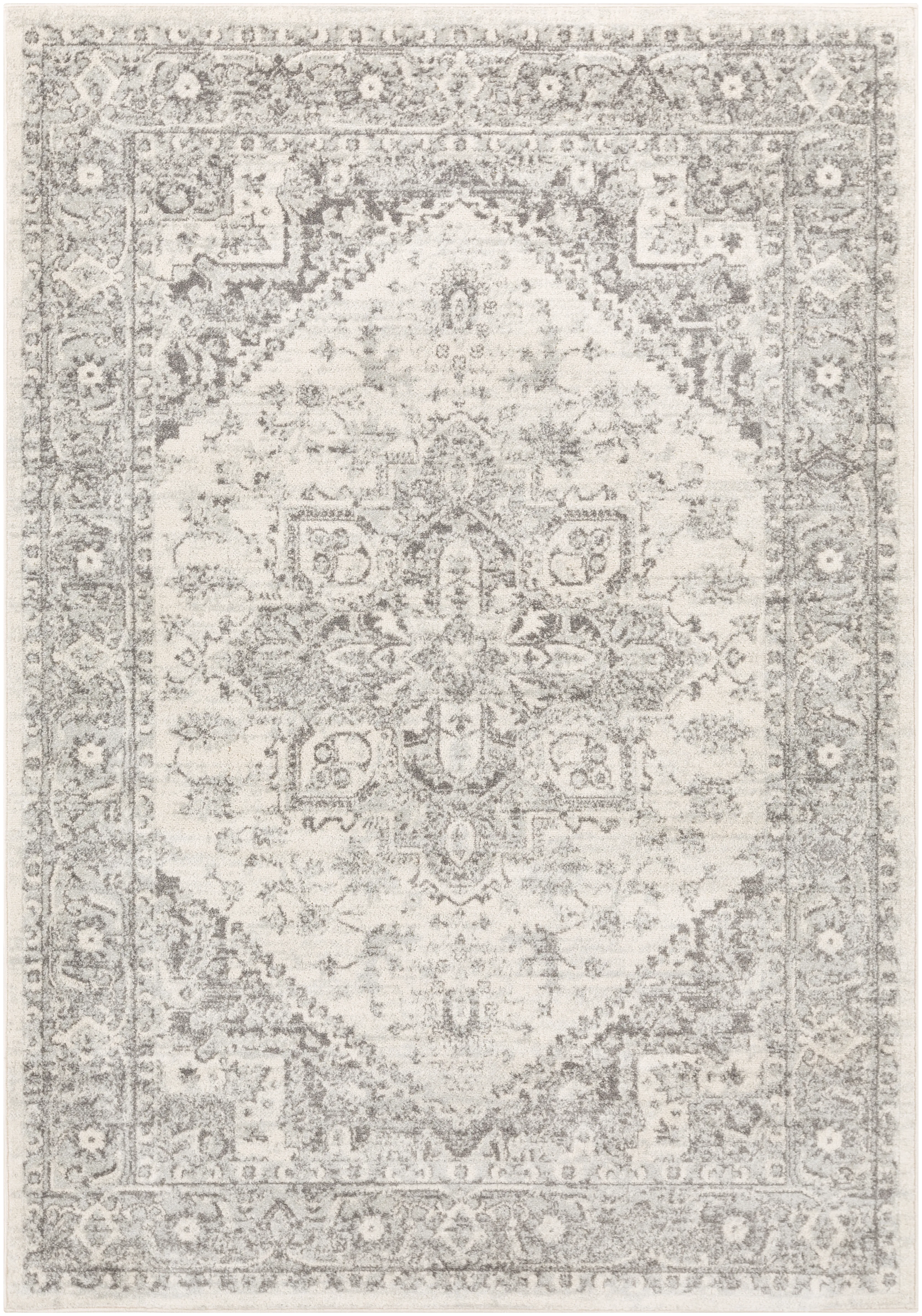 Chester CHE-2312 6'7' x 9' Gray Rug