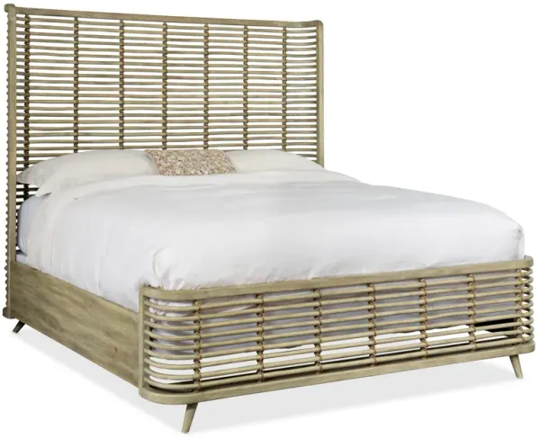 Surfrider King Rattan Bed