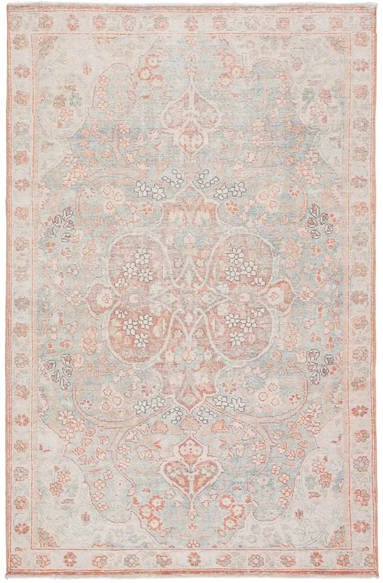 Boheme Fay Orange 5' x 8' Rug