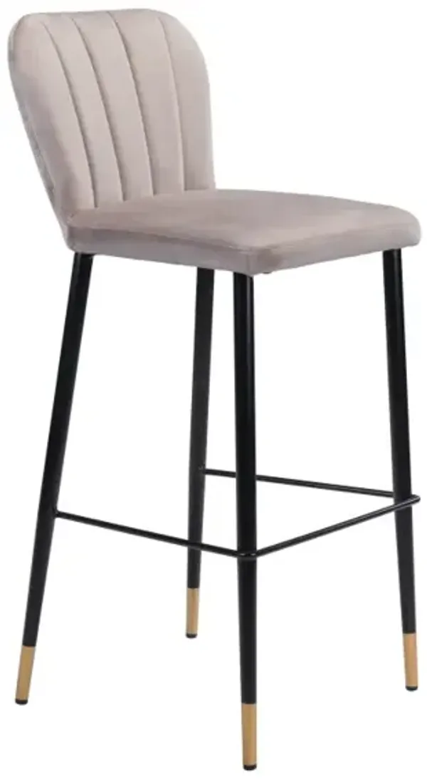 Manchester Barstool (Set of 2) Gray