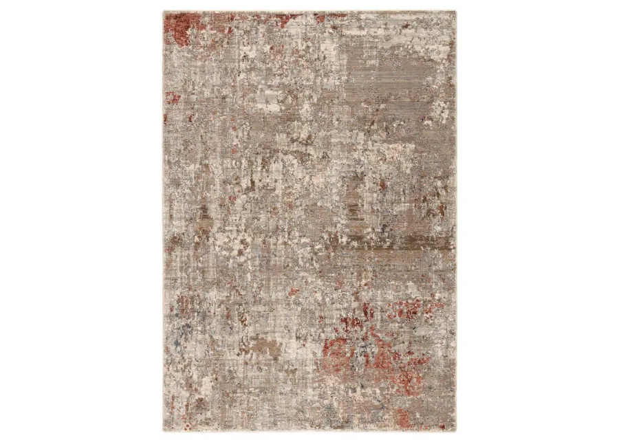 Valentia Marzena Tan/Taupe 6' x 9' Rug