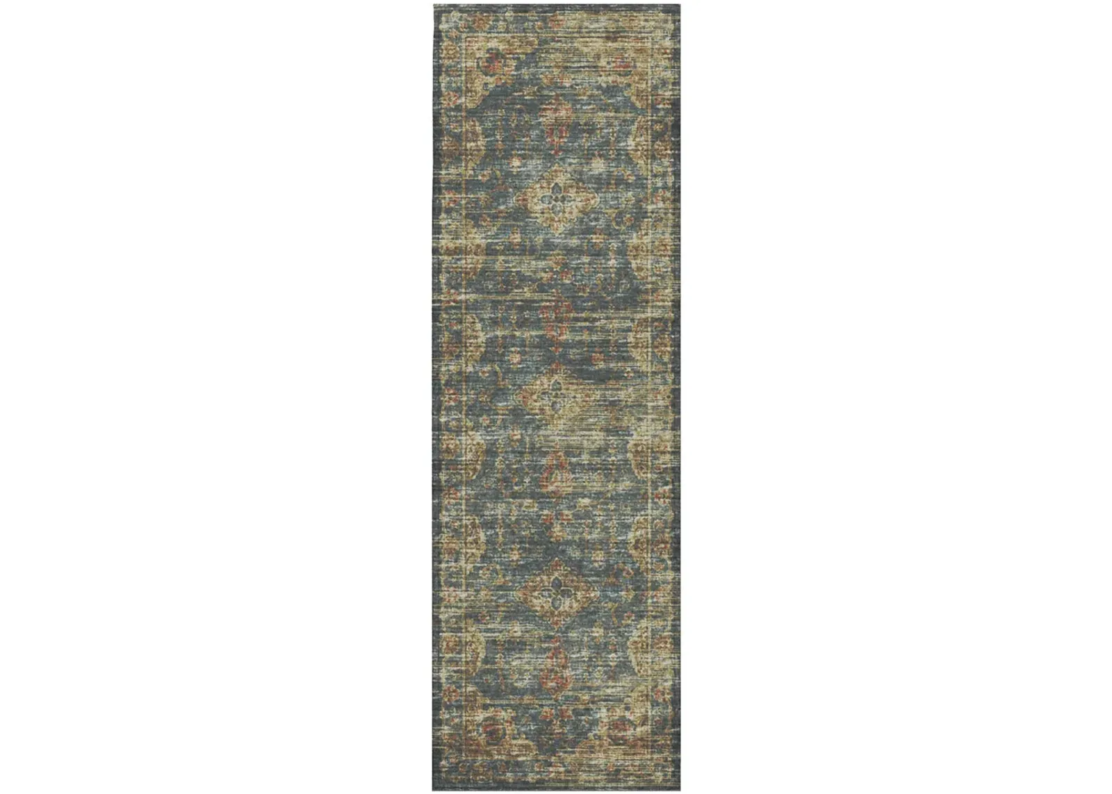 Tuscany TU13 Teal 2'6" x 12' Rug