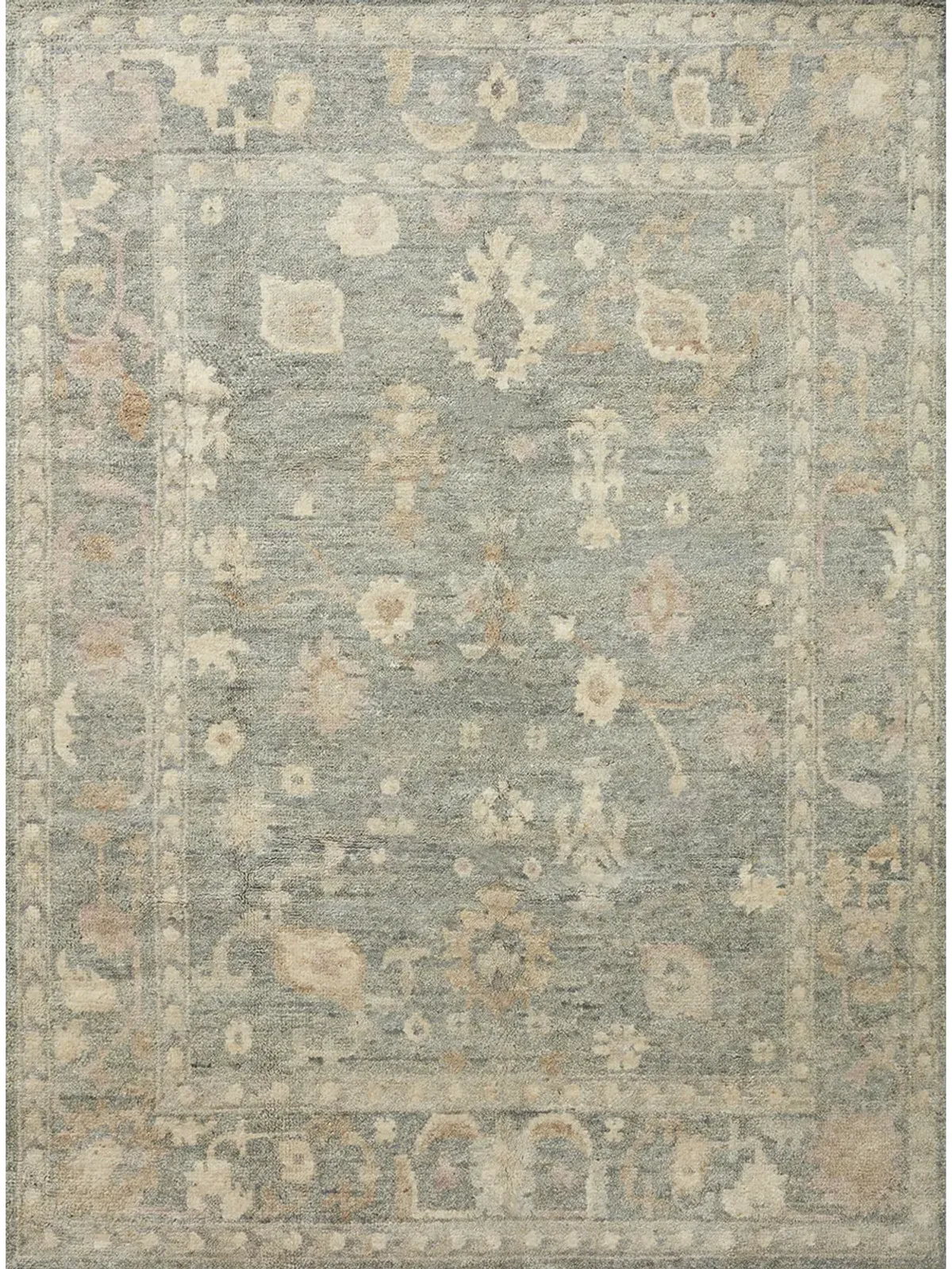 Clement CLM03 Slate/Natural 9'6" x 13'6" Rug