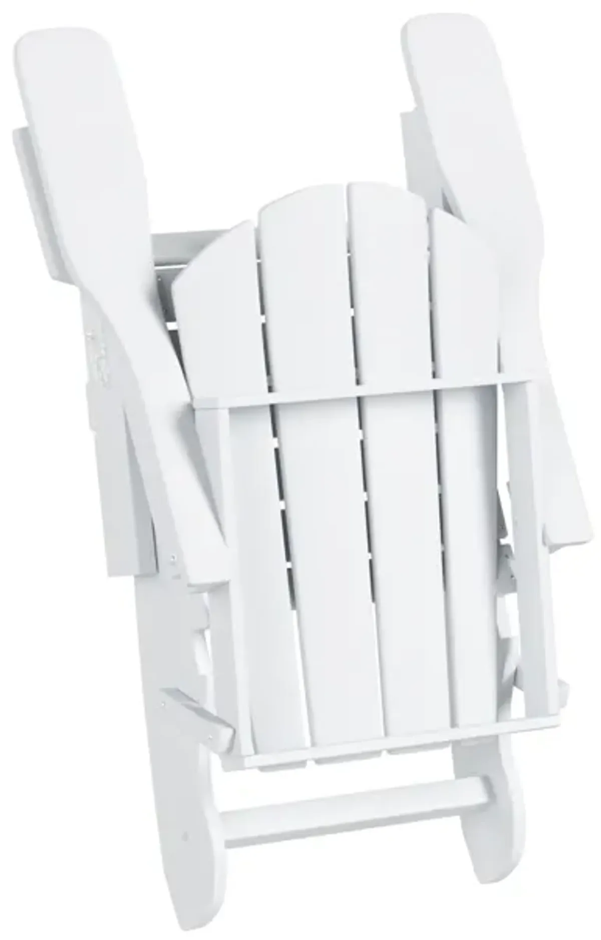 WestinTrends HDPE Outdoor Patio Folding Poly Adirondack Chair