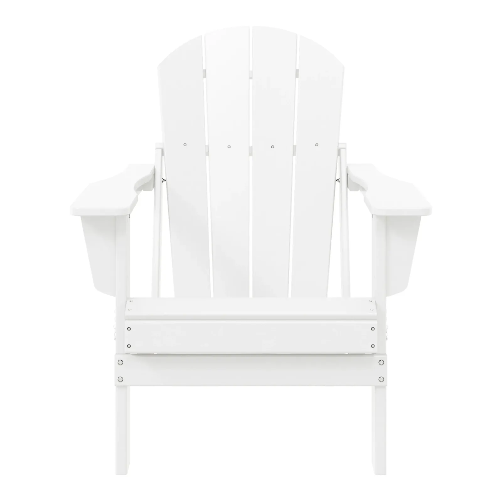 WestinTrends HDPE Outdoor Patio Folding Poly Adirondack Chair