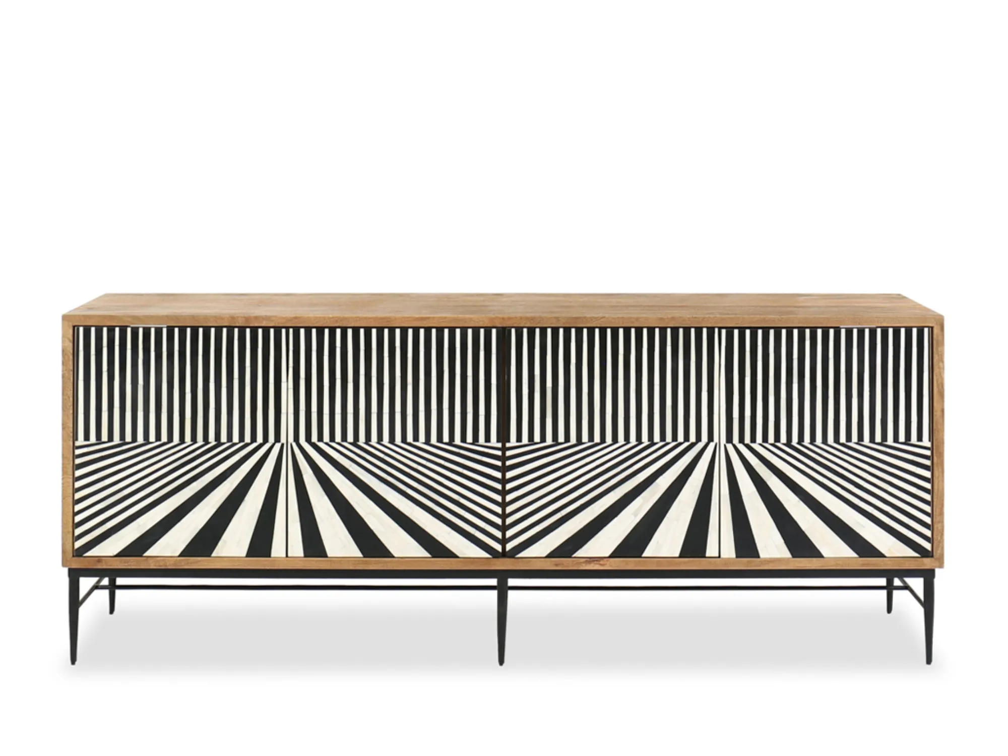 Commerce & Market Linear Perspective Credenza