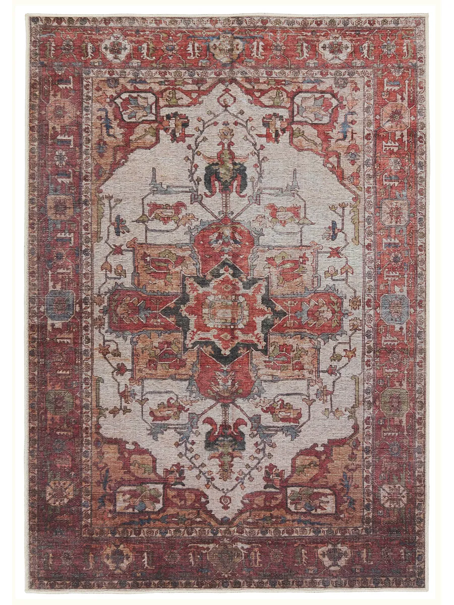 Vindage Hepburn Orange 3'11" x 6' Rug