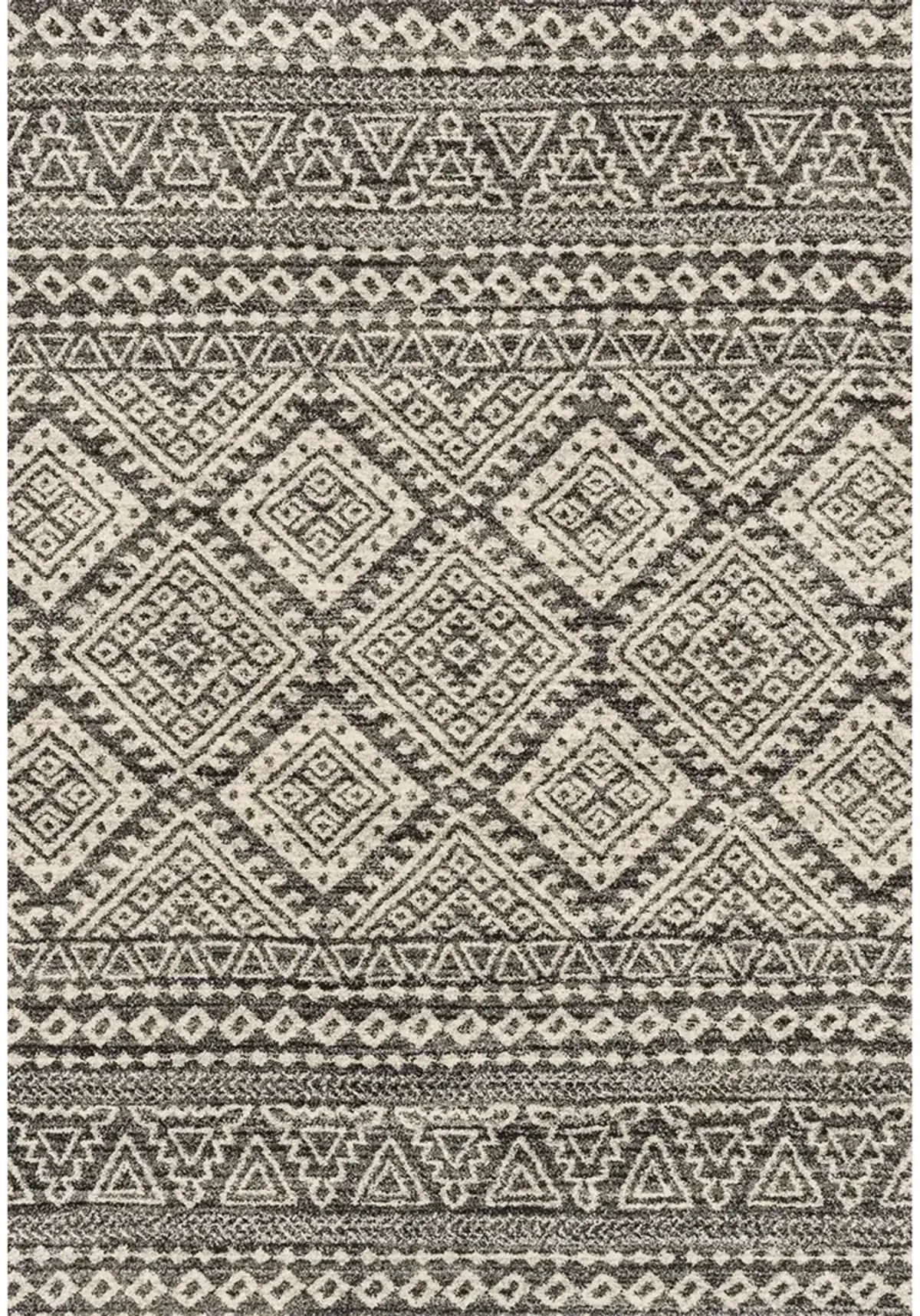 Emory EB08 Graphite/Ivory 2'5" x 7'7" Rug