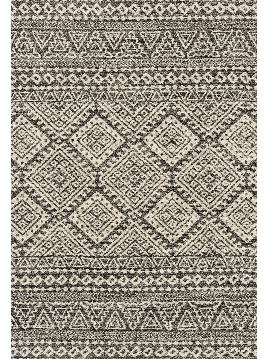 Emory EB08 Graphite/Ivory 2'5" x 7'7" Rug