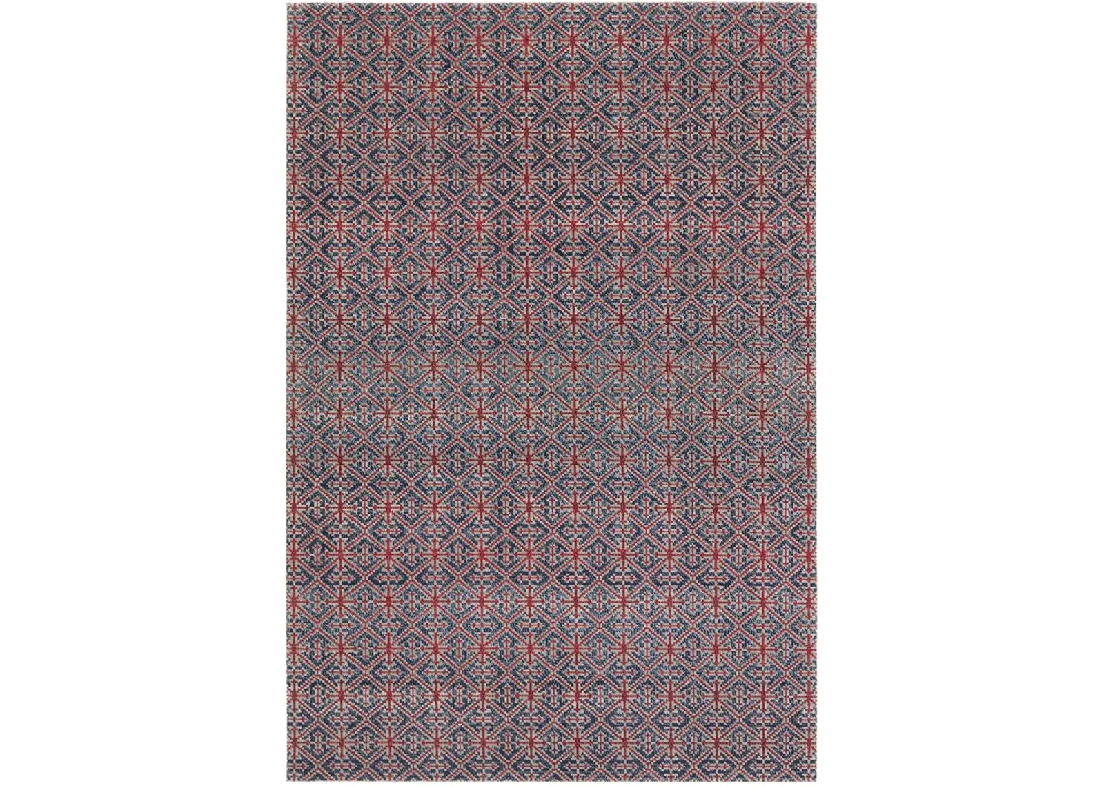 Polaris Darlita Red 2'8" x 10' Runner Rug