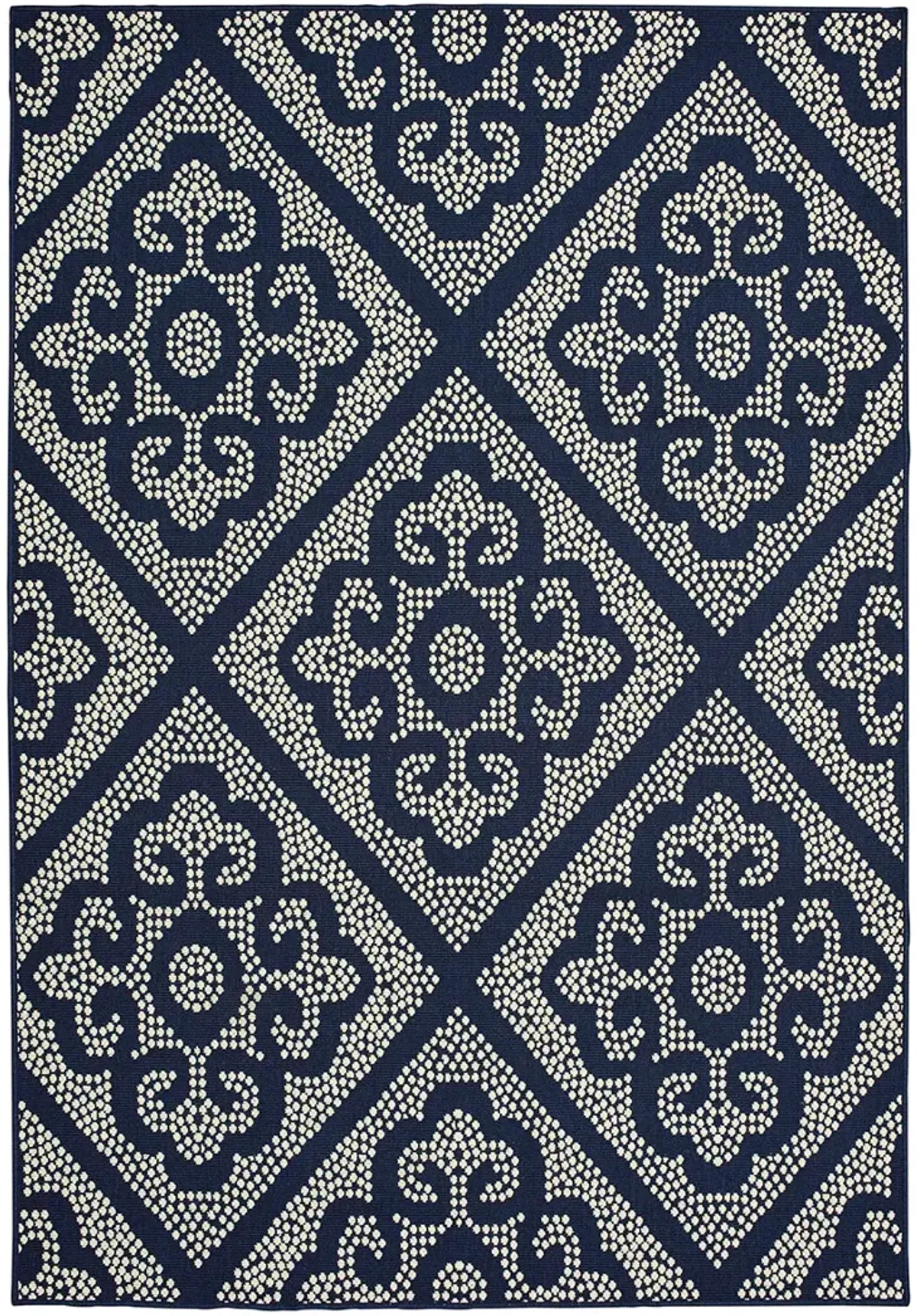 Marina 8'6" x 13' Navy Rug