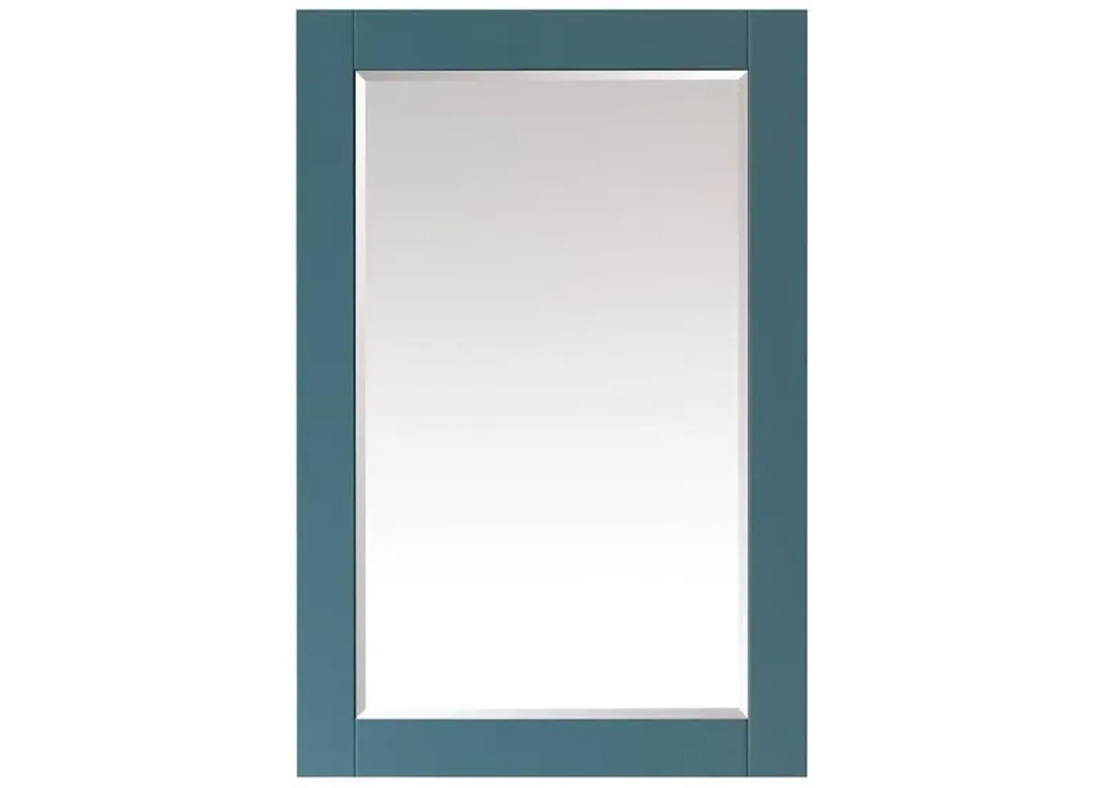 Altair 24 Rectangular Bathroom Wood Framed Wall Mirror in Royal Green